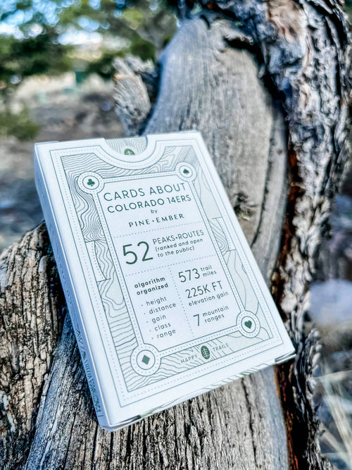 Colorado 14ers Playing Cards