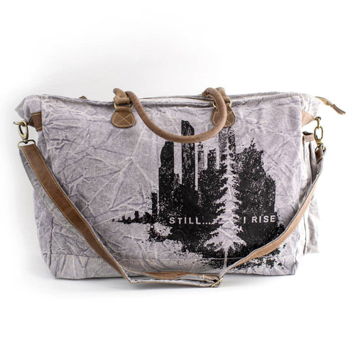 Still I Rise Recycled Canvas Weekender