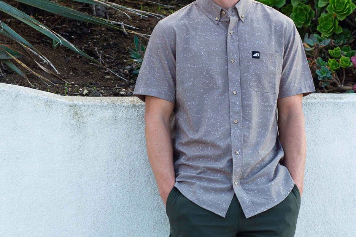 Belong Designs Vista Stretch Button Down