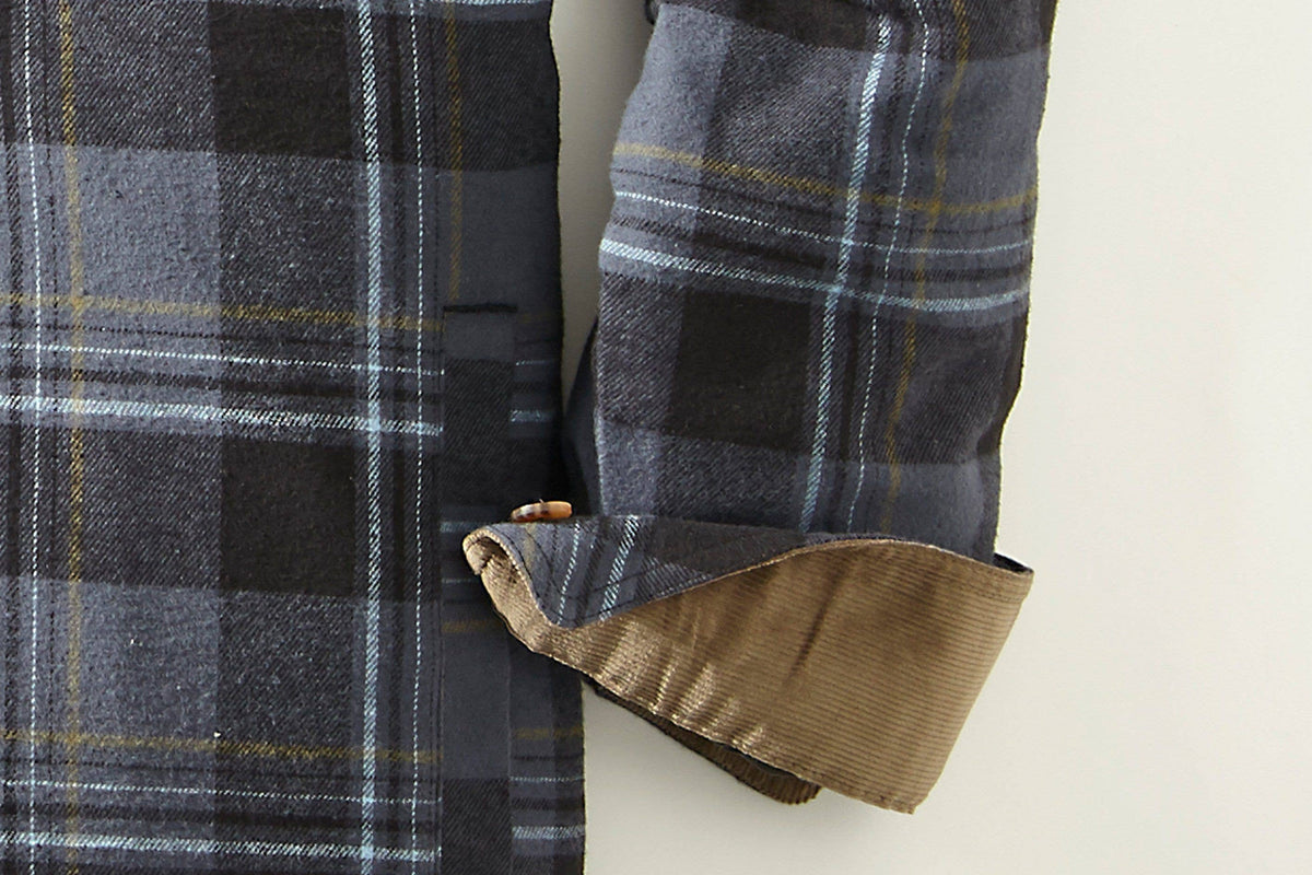 Venado Quilt Lined Brushed Flannel Shirt Jacket