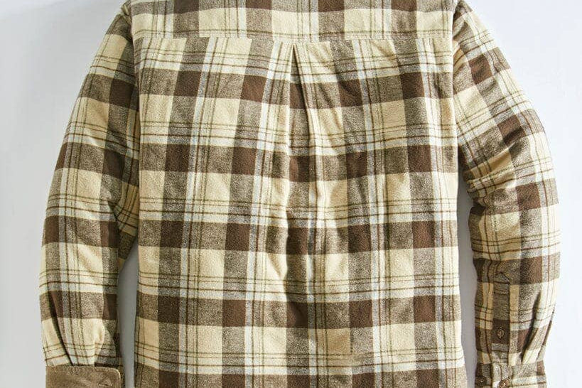 Venado Quilt Lined Brushed Flannel Shirt Jacket