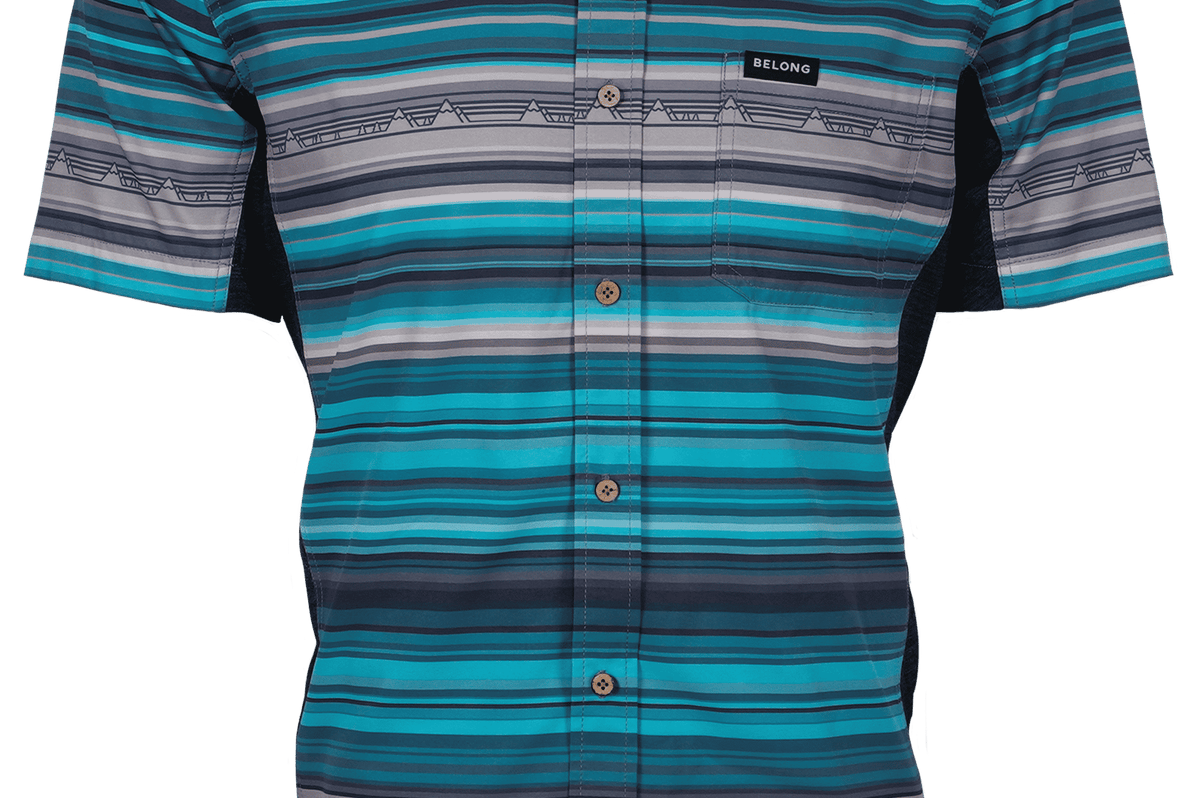 Belong Designs Vista Stretch Button Down