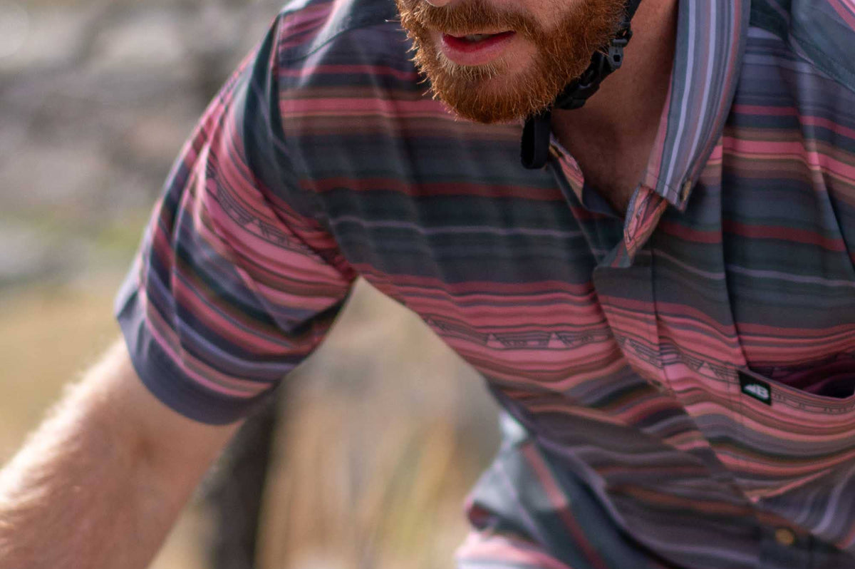 Belong Designs Vista Stretch Button Down