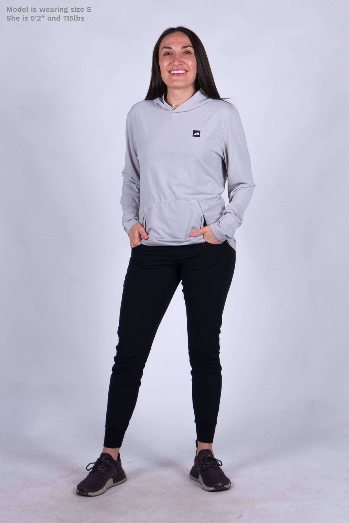Belong Designs Women's Traverse Tek Hoodie Beige
