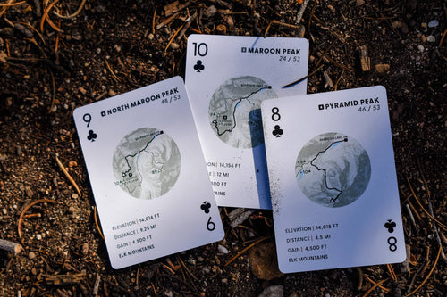 Colorado 14ers Playing Cards