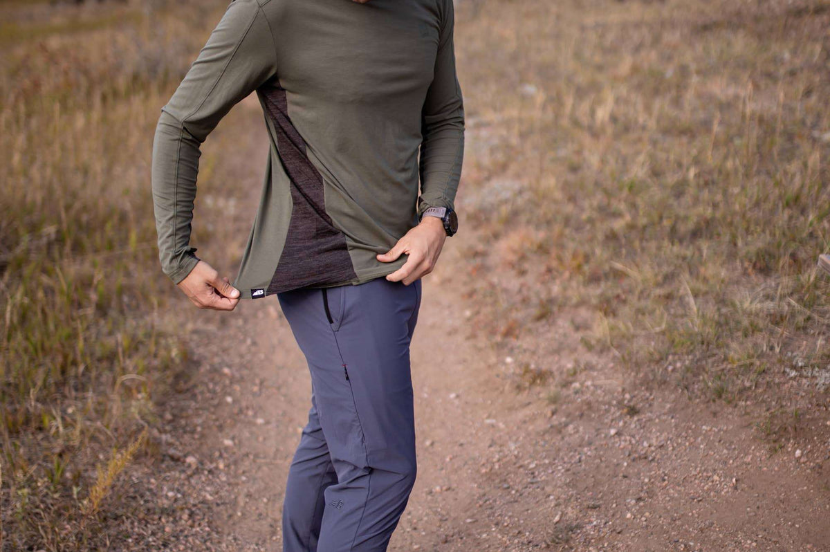 Belong Designs Men's Dyer Tek Long Sleeve