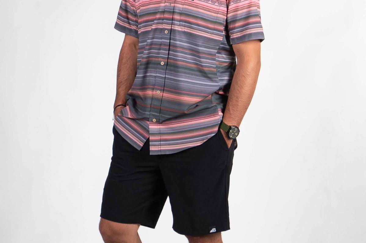 Belong Designs Vista Stretch Button Down