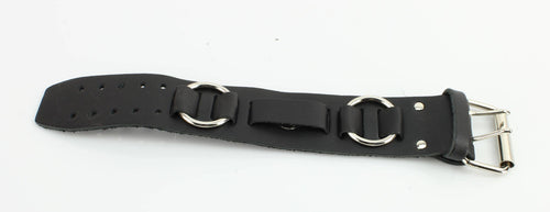 Double Ring Leather Watch Band Style: WB07