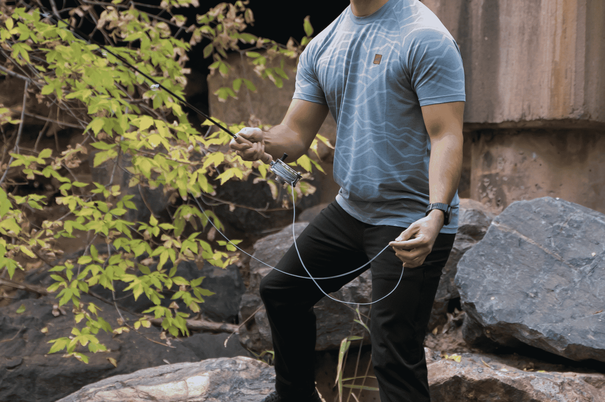 Belong Designs Men's Traverse Tek Tee