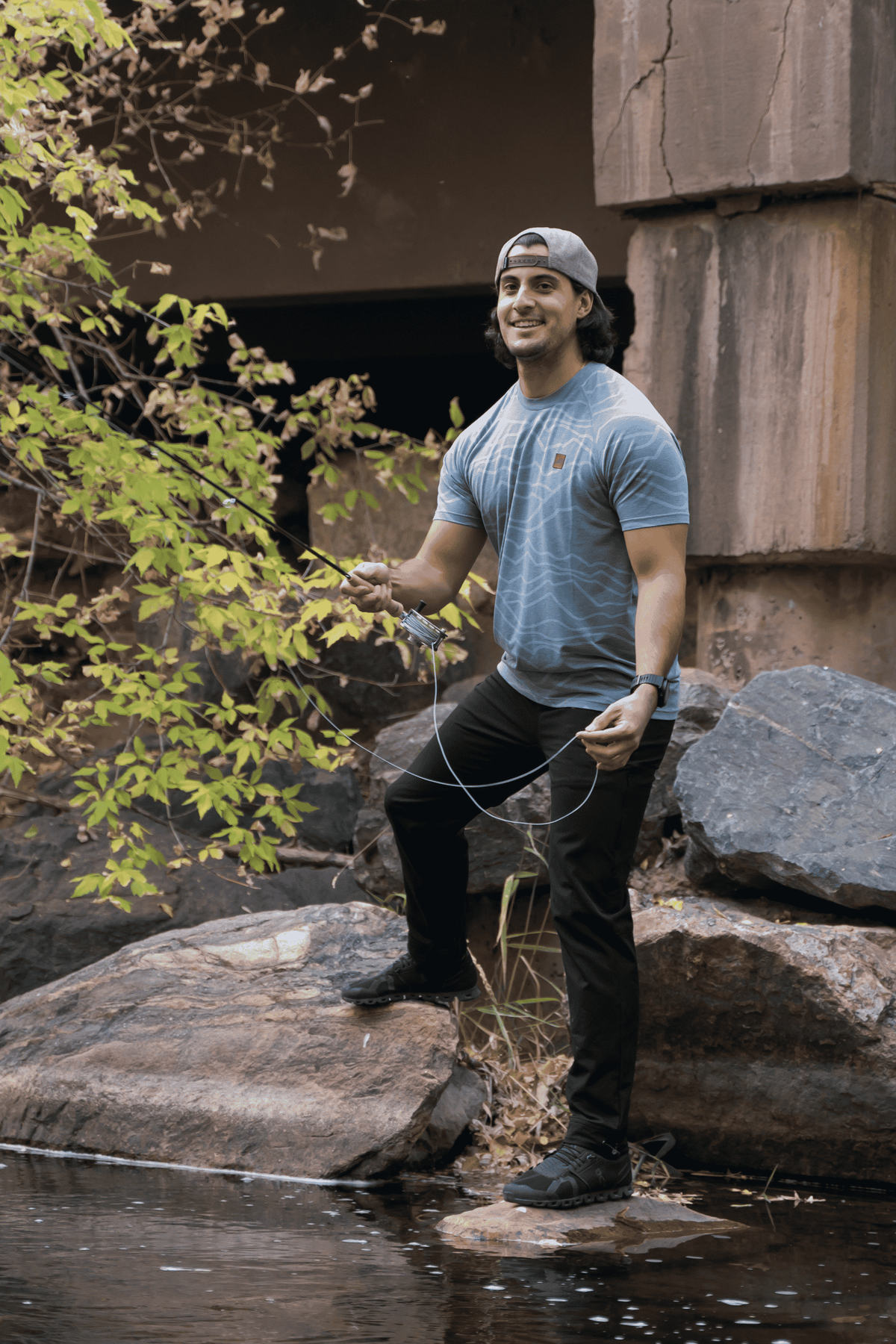 Belong Designs Men's Traverse Tek Tee