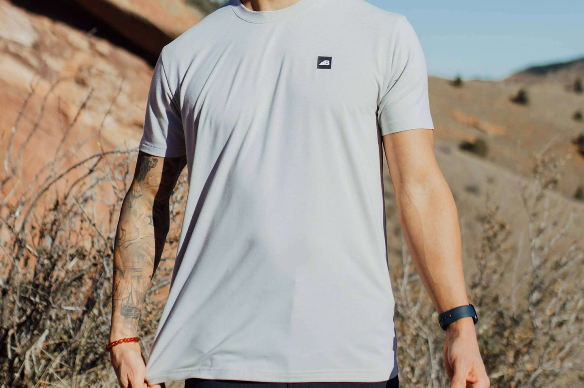 Belong Designs Men's Mountain Traverse Tek Tee