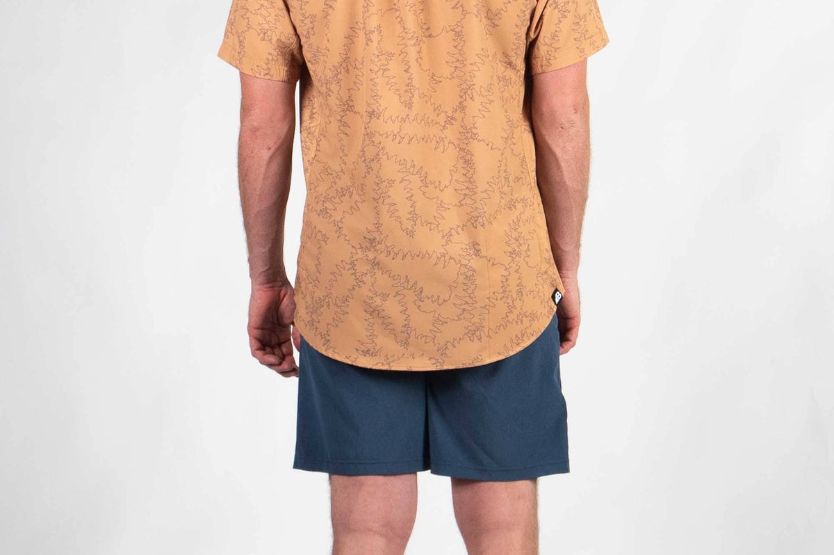Belong Designs Vista Stretch Button Down