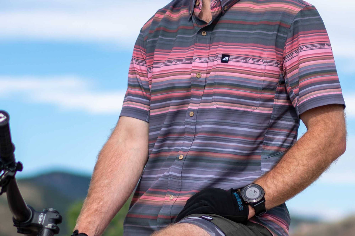 Belong Designs Vista Stretch Button Down