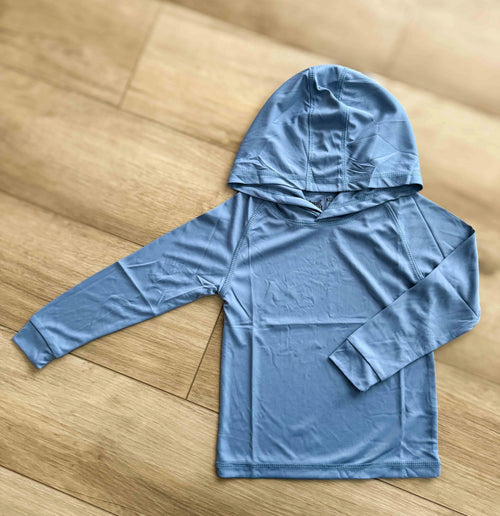 Sun Hoodie Dusty Blue