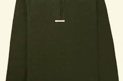 Amundsen Men's Boiled Half Zip 12GG Earth