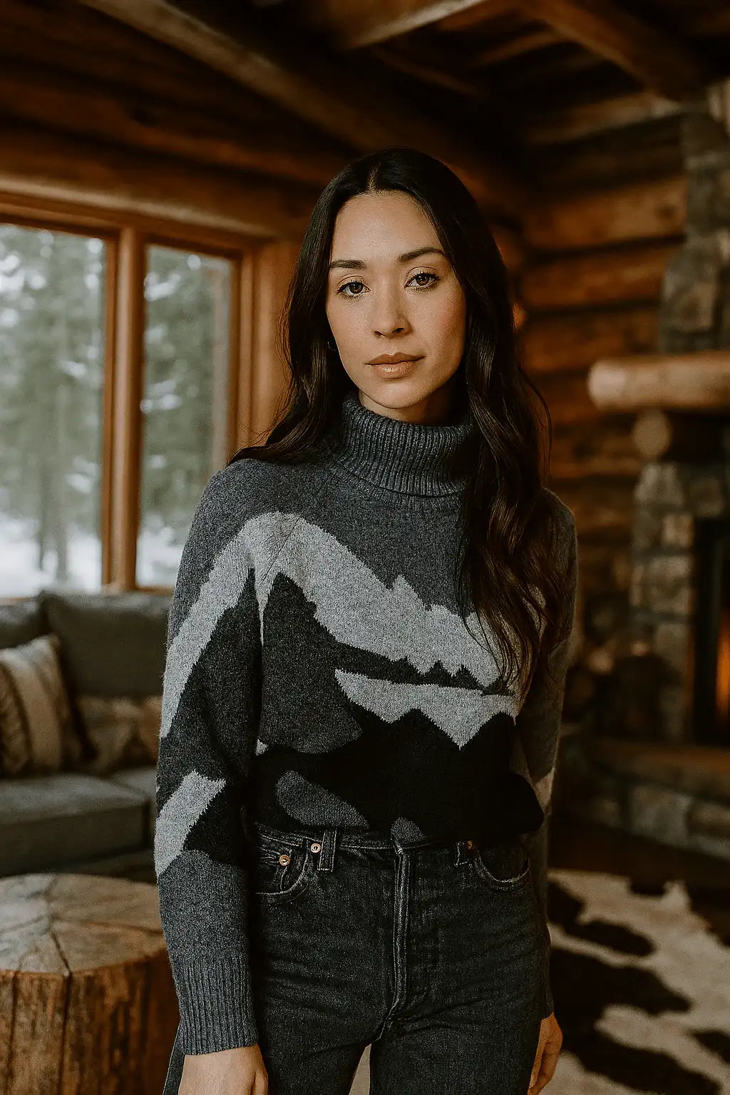 Alps & Meters Wasatch Ski Race Knit W