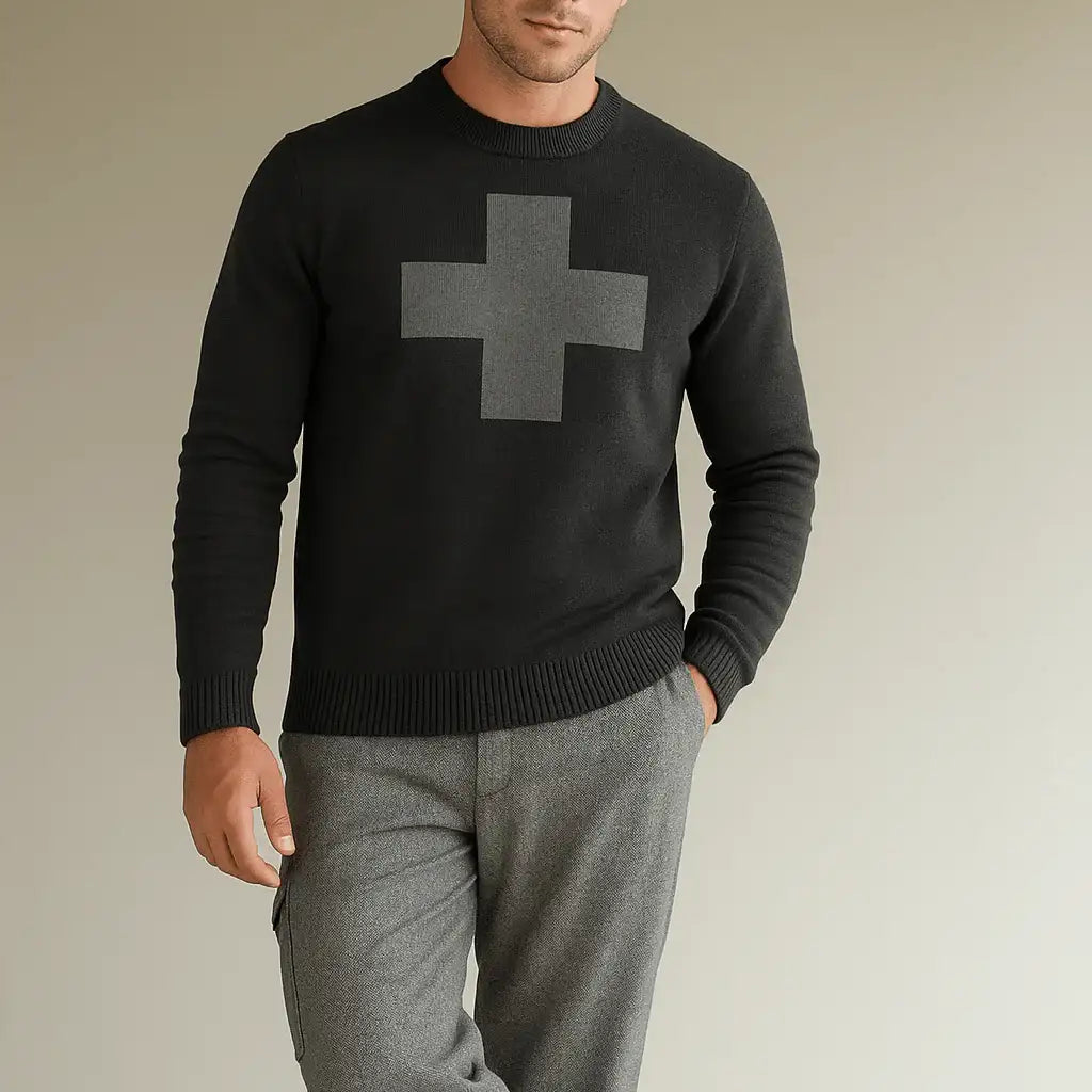 Alps & Meters Ski Race Knit Patrol