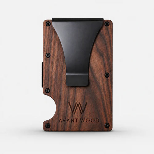 Men's Wood Wallet Walnut Wood