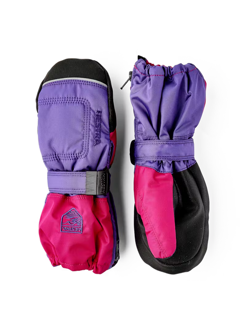 Baby Zip Long Mitt Lilac Orchid Unisex