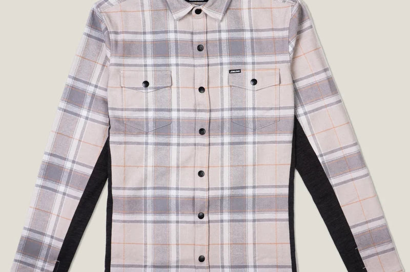 Belong Designs Deadline Tek Flannel Durango Stone