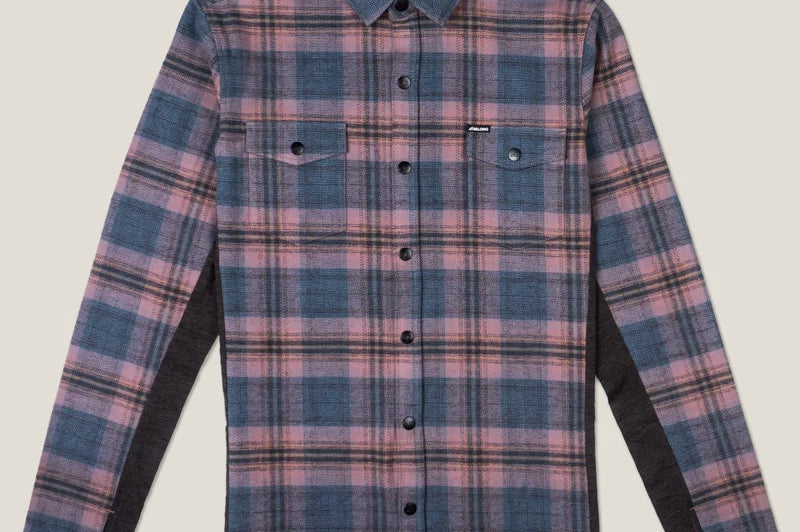 Belong Designs Deadline Tek Flannel Salida Smokeberry