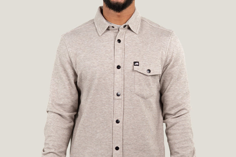 Belong Designs Men's Sherman Fleece Button Up
