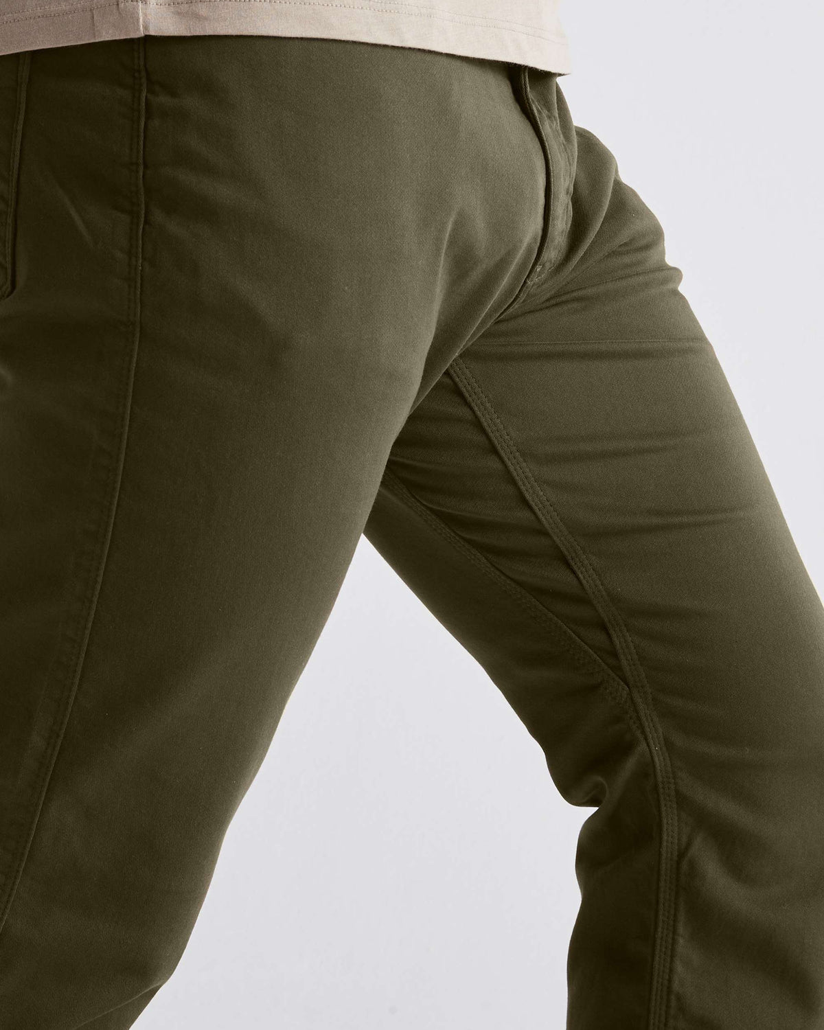 DUER Men's No Sweat Relaxed Taper Pant Army Green