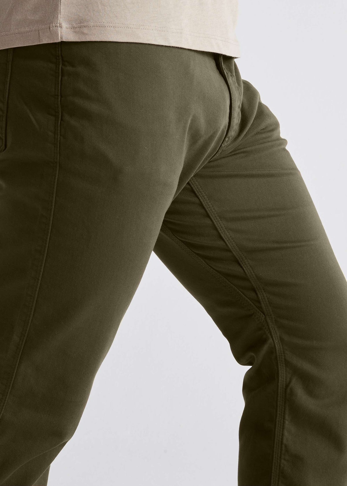 DUER Men's No Sweat Relaxed Taper Pant Army Green