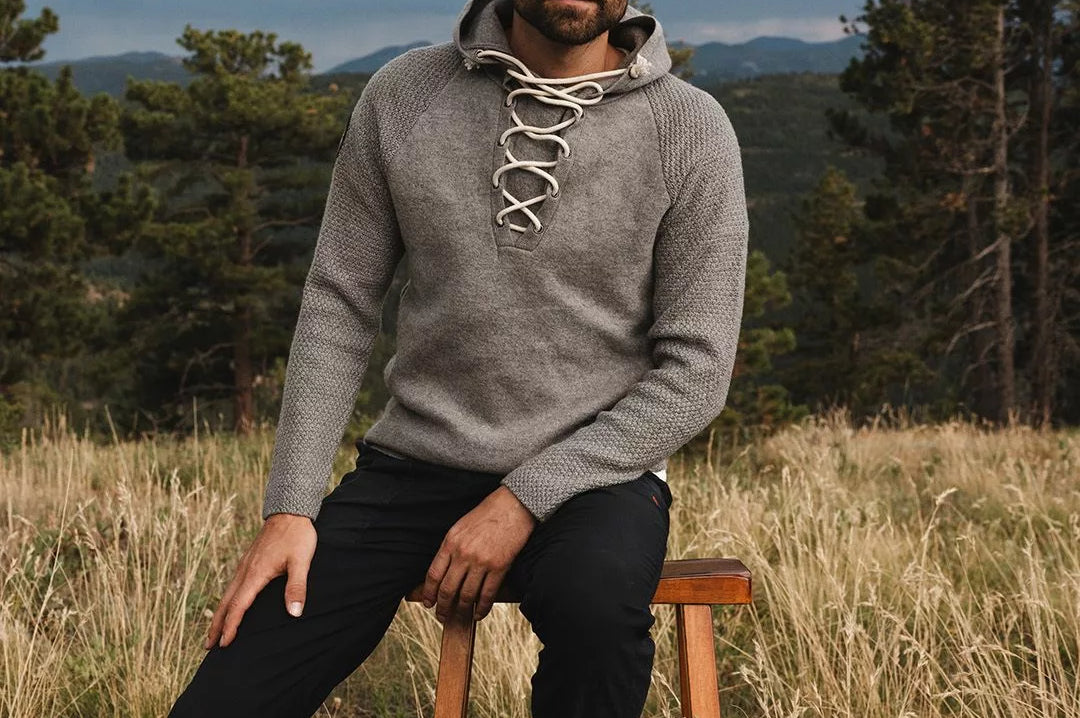Amundsen Laced Boiled Hoodie