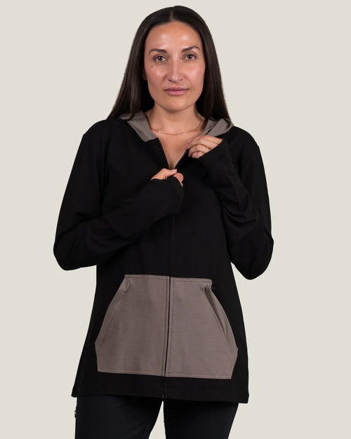 Women's Traverse Zippered Tek Hoodie