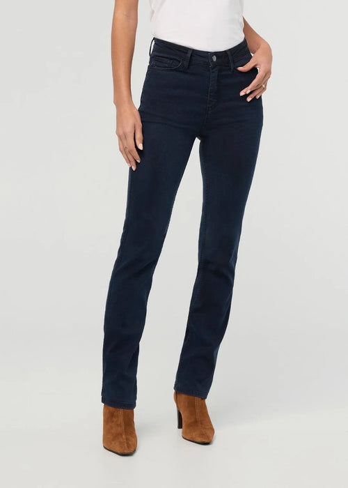 Performance Denim High Rise Slim Straight