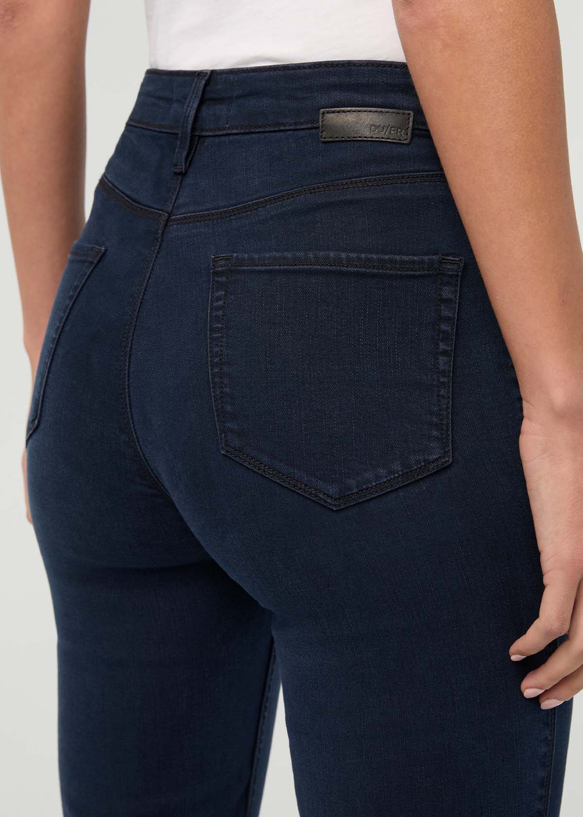 DUER Performance Denim Luxe High Rise Slim Straight
