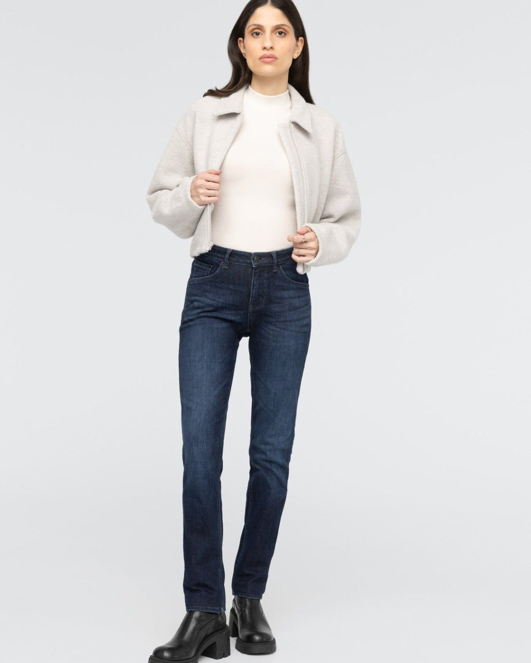 DUER Tech Fleece Skinny Denim
