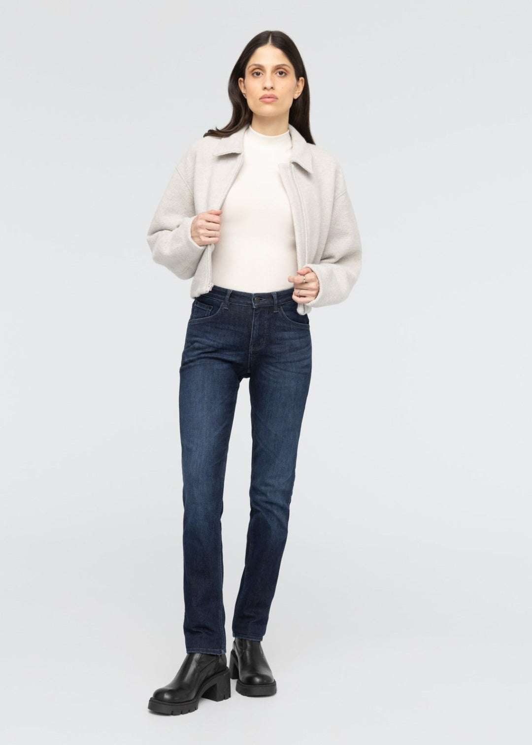 DUER Tech Fleece Skinny Denim