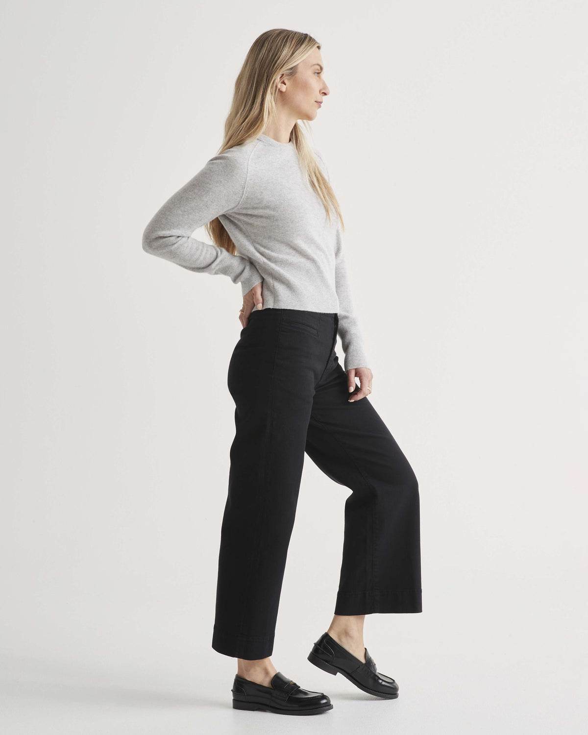 DUER Women's LuxTwill High Rise Trouser