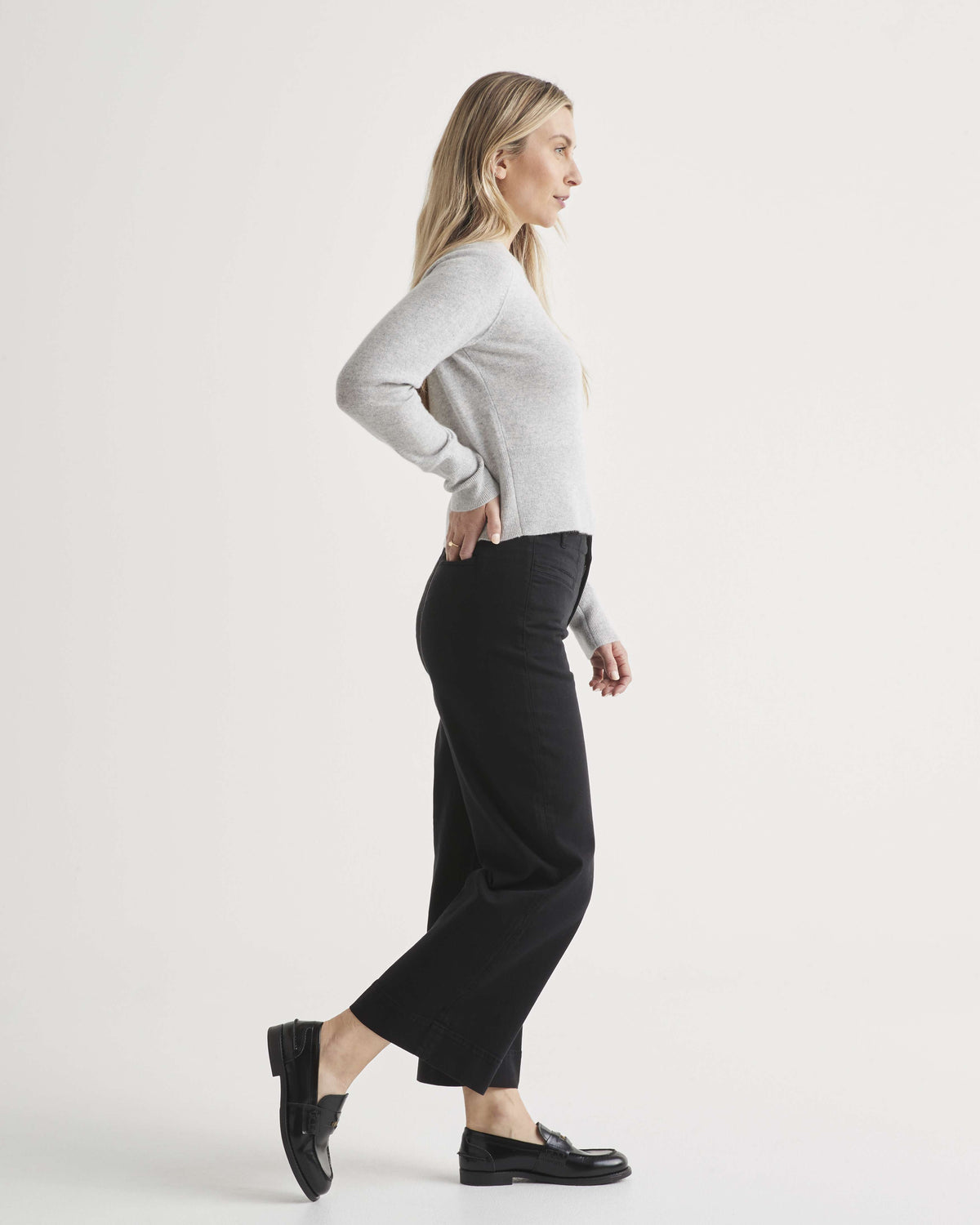 DUER Women's LuxTwill High Rise Trouser