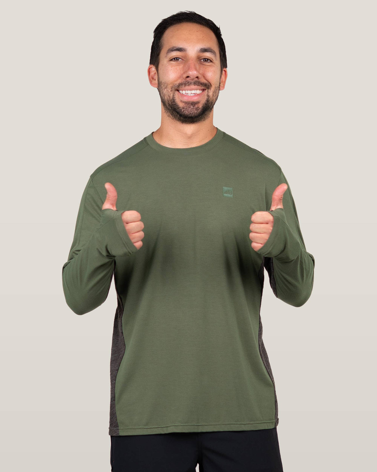 Men's Dyer Tek Long Sleeve Pine