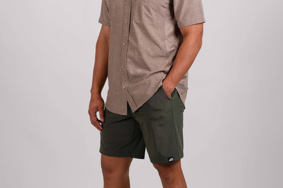 Belong Designs Vista Stretch Button Down