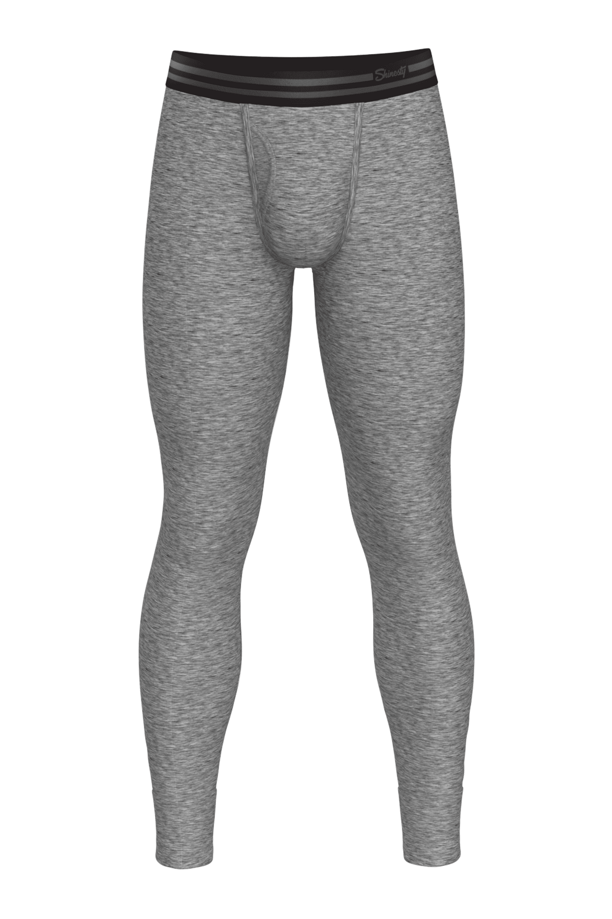 Shinesty, Inc The Seattle Skyline | Heather Grey Ball Hammock® Long Johns