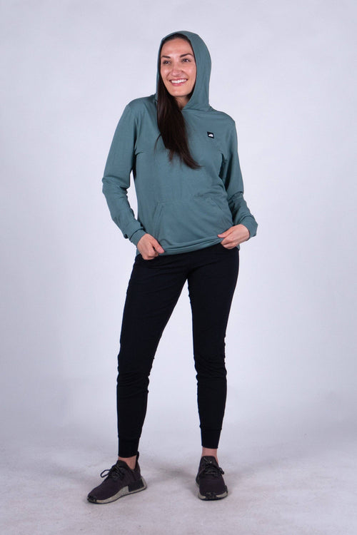 Women's Traverse Tek Hoodie Teal