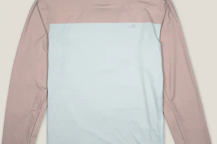 Belong Designs Men's Ascent Sun Hoodie Dusty Blue Block