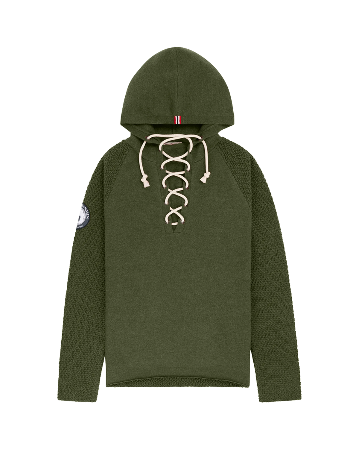 Laced Boiled Hoodie Earth