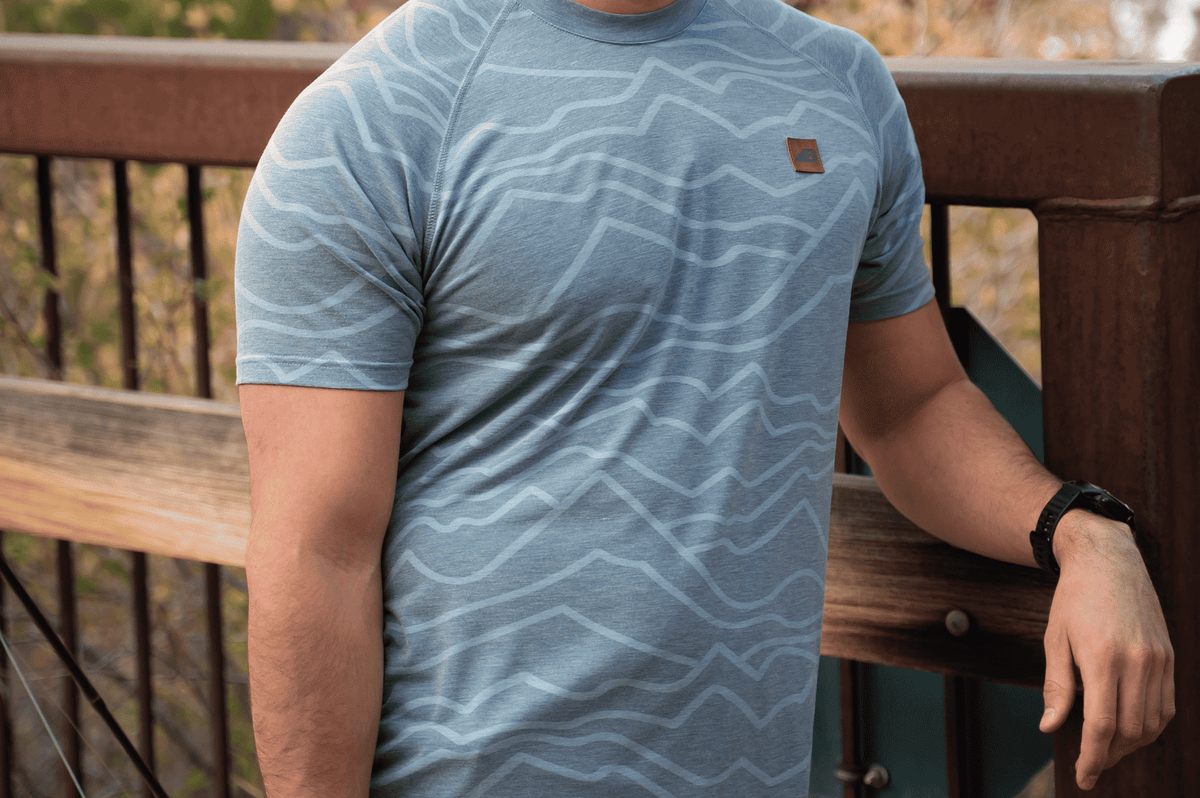 Belong Designs Men's Traverse Tek Tee