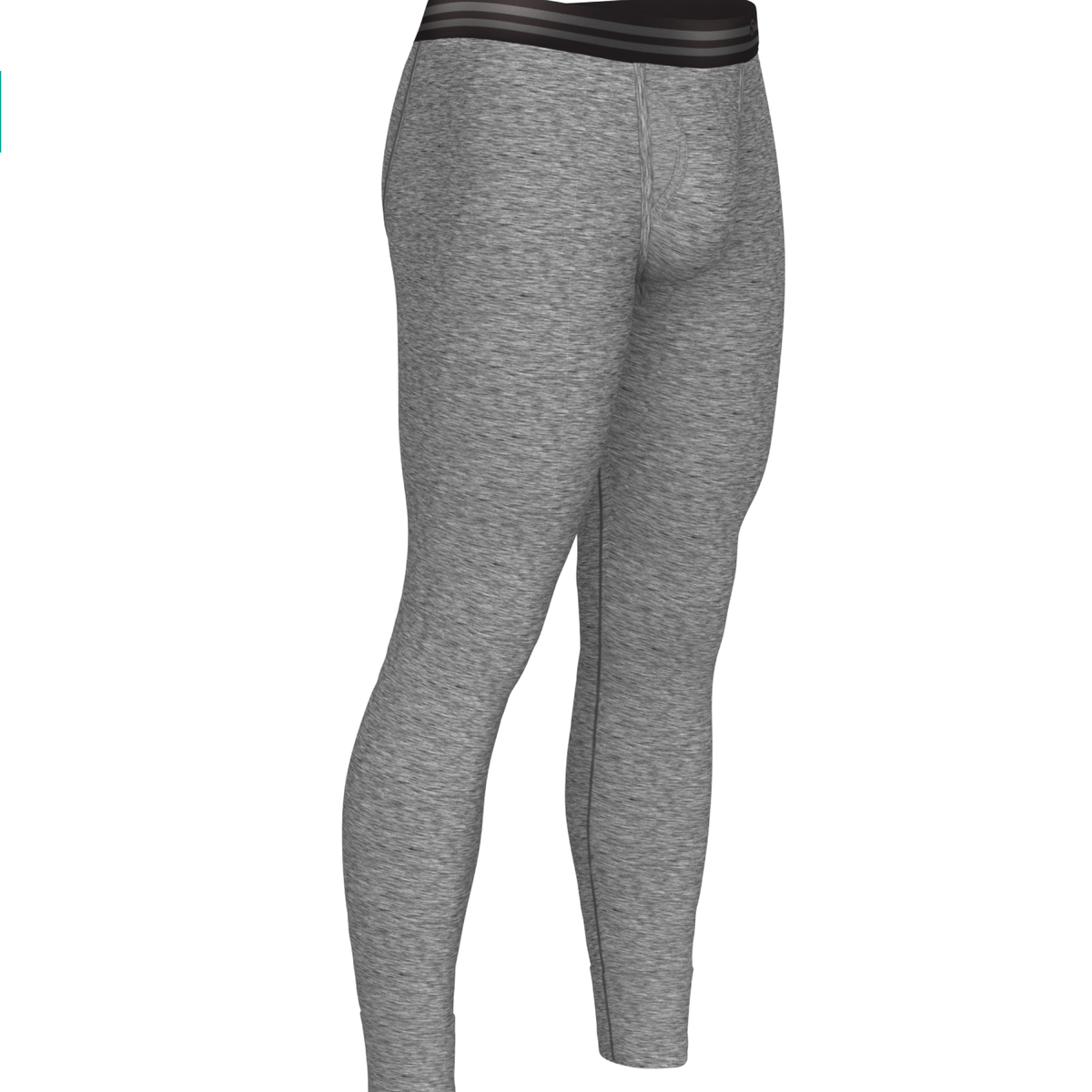 The Seattle Skyline | Heather Grey Ball Hammock® Long Johns