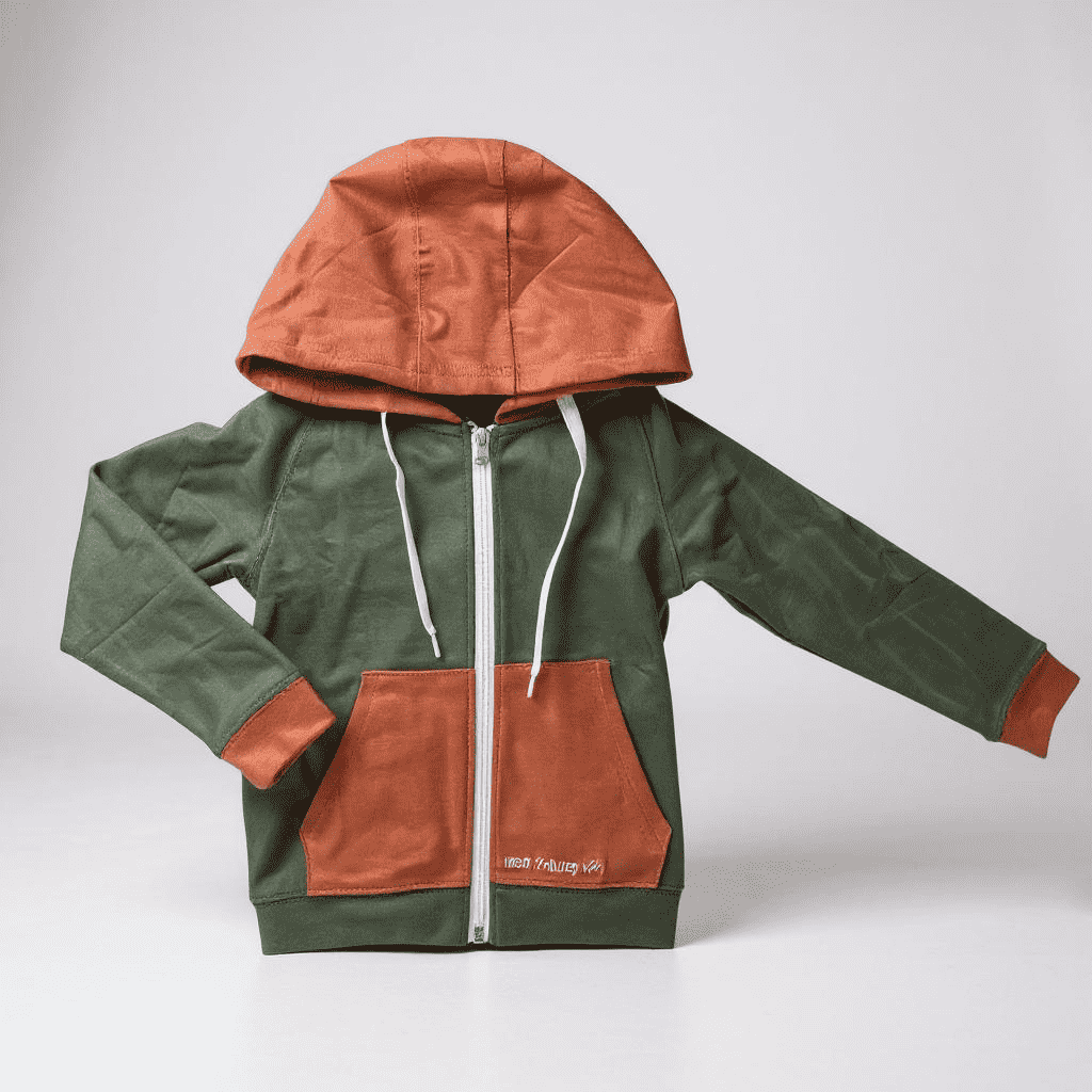 Keep the Littles Wild Bamboo Hooded Zippy