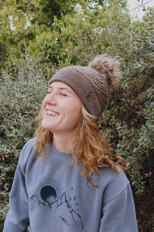 Howler Faux Fur Pom Beanie
