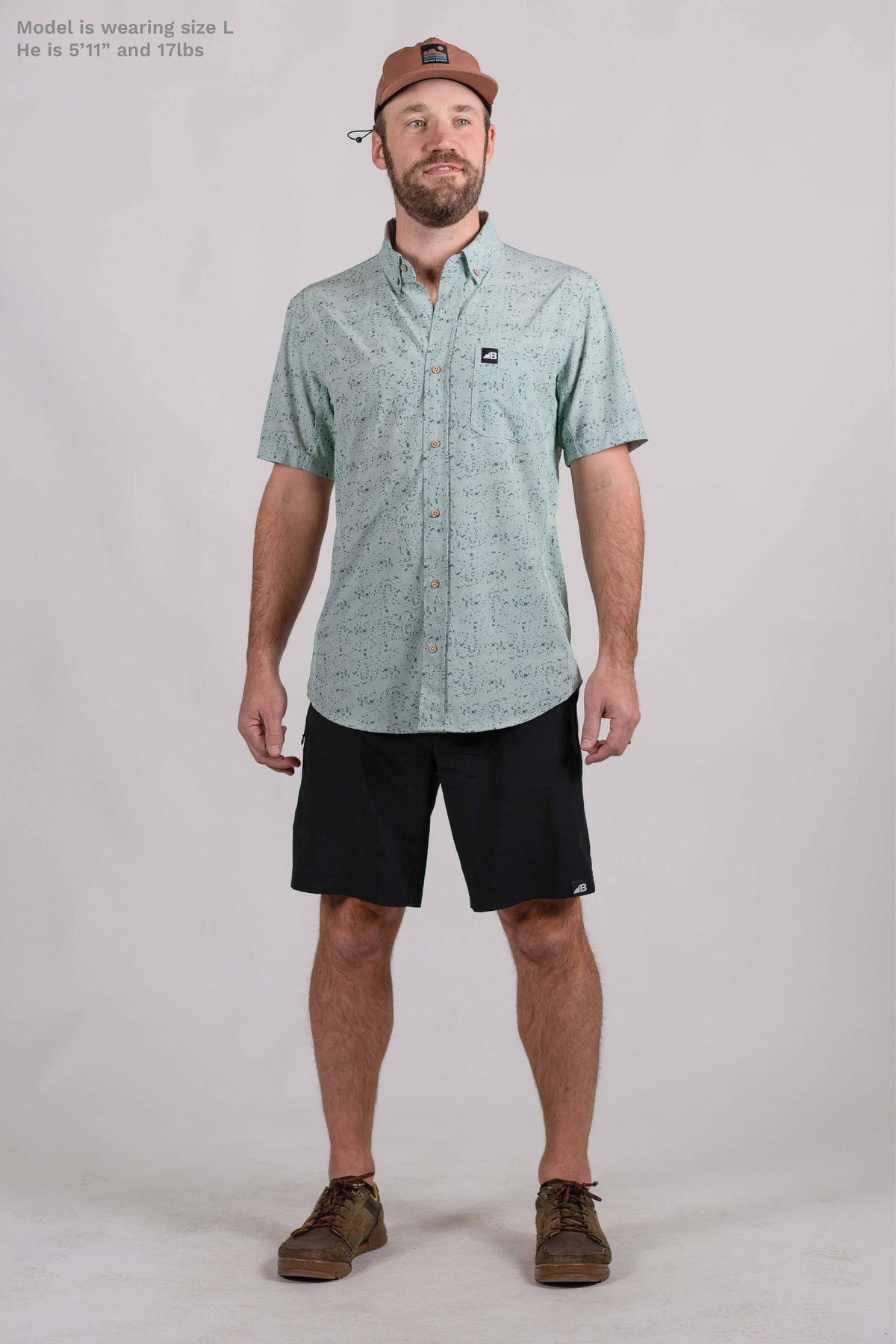 Vista Stretch Button Down