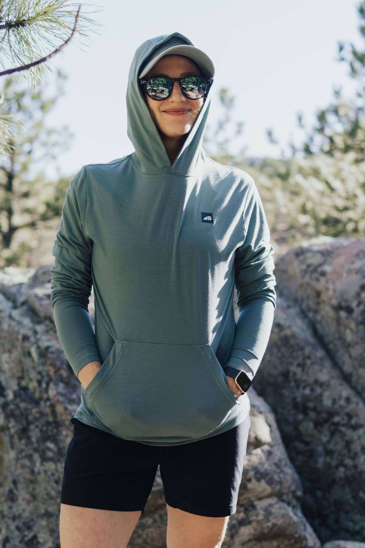 Belong Designs Women's Traverse Tek Hoodie