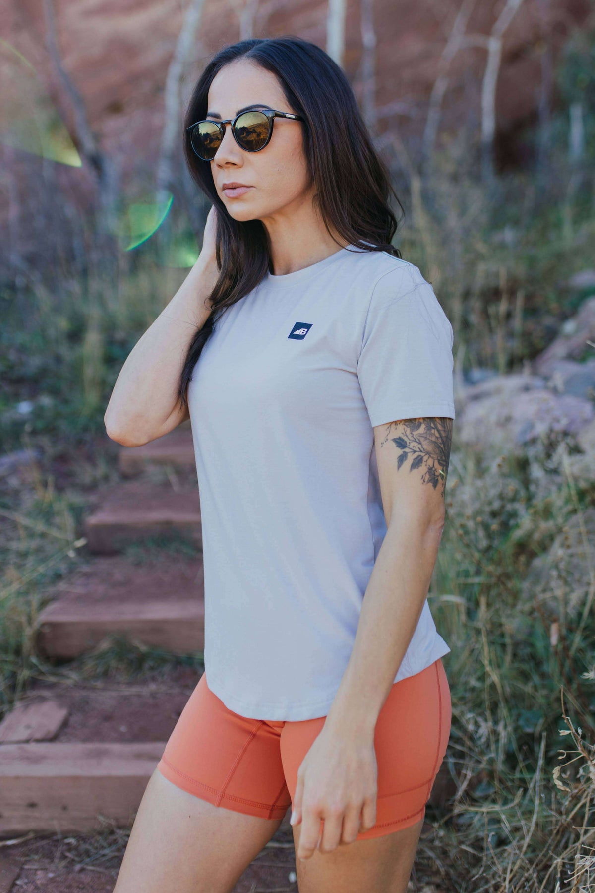 Belong Designs Women's Traverse Tek Mountain Tee