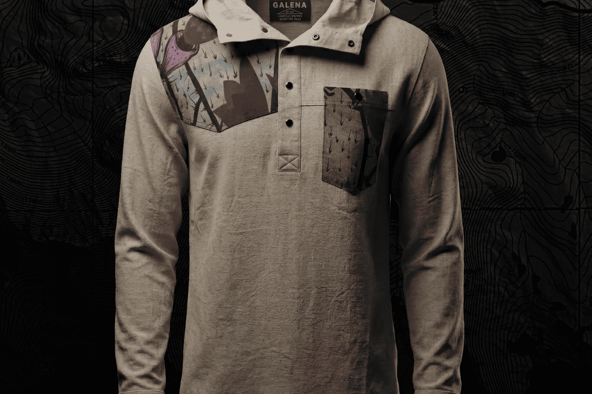Galena Low Tide Stretch Linen Sun Shirt